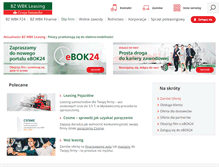 Tablet Screenshot of leasing24.pl
